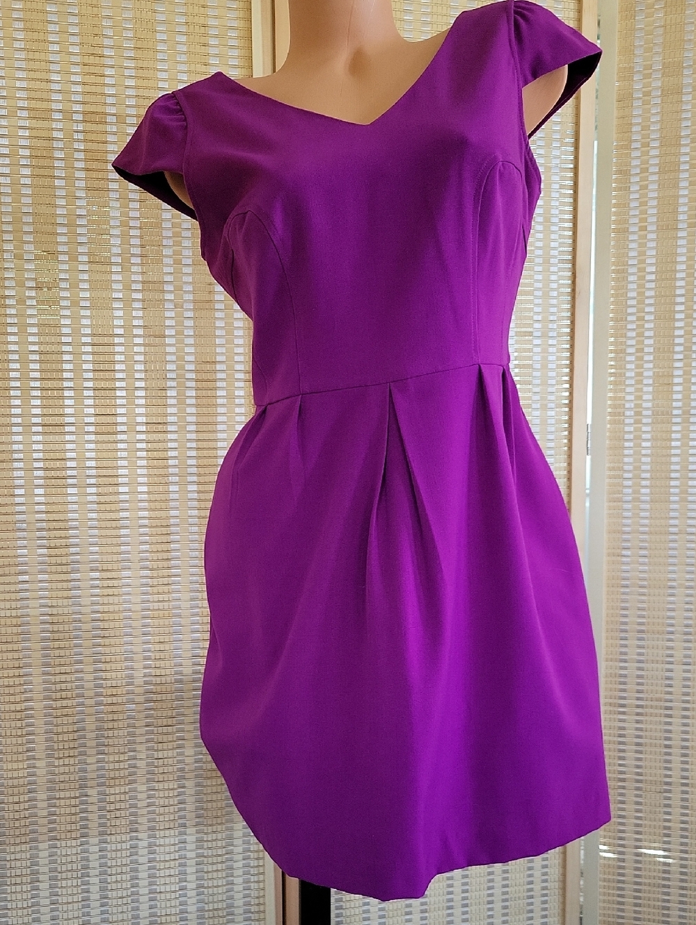 Worthington Plum Cocktail Dress